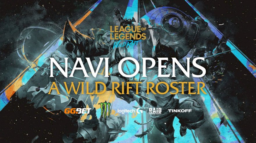 NAVI apresenta nova equipa de League of Legends:  Wild Rift