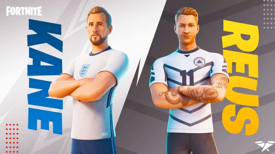 Harry Kane e Marco Reus chegam ao Fortnite