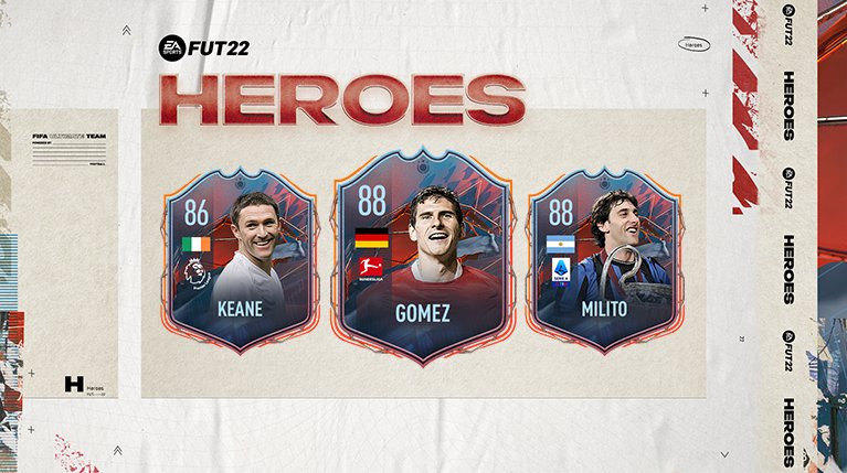 FUT HEROES será uma das grandes novidades do FIFA 22
