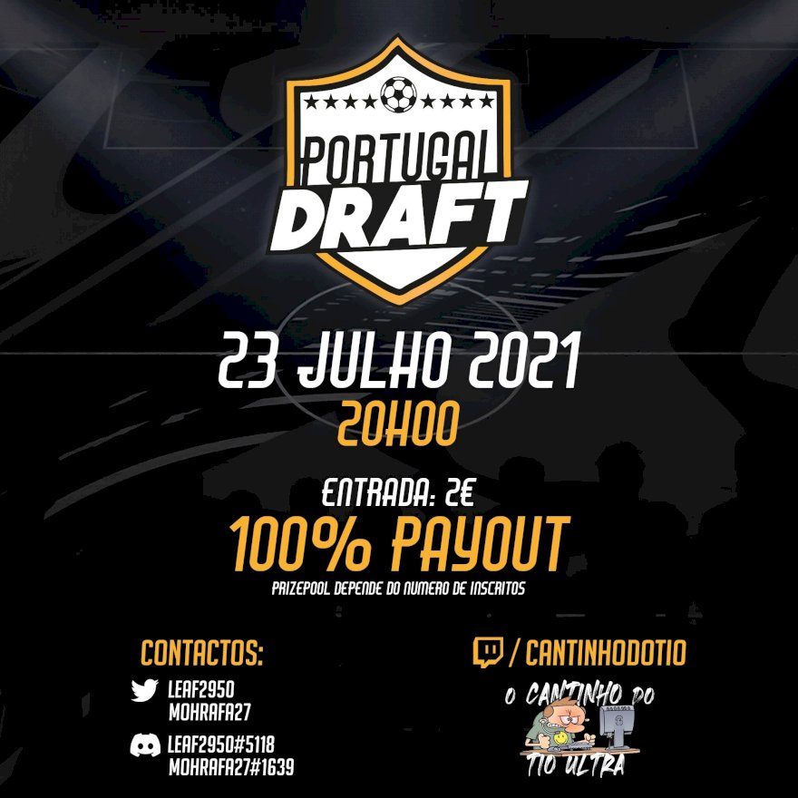 Pro Clubs: Portugal Draft realiza-se dia 23 de Junho