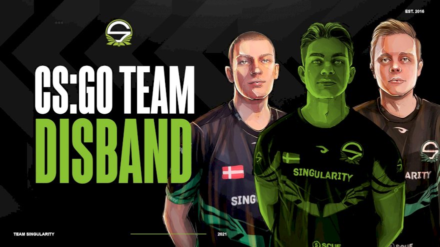 Equipa de CS:GO da Singularity chega ao fim