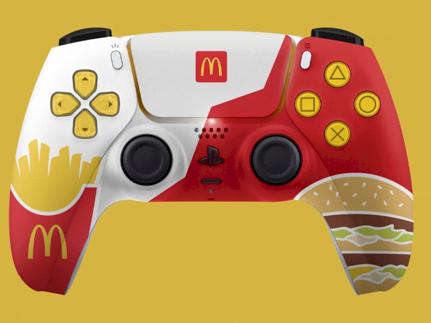 Giveaway de Dualsense personalizado do McDonalds bloqueado pela Sony