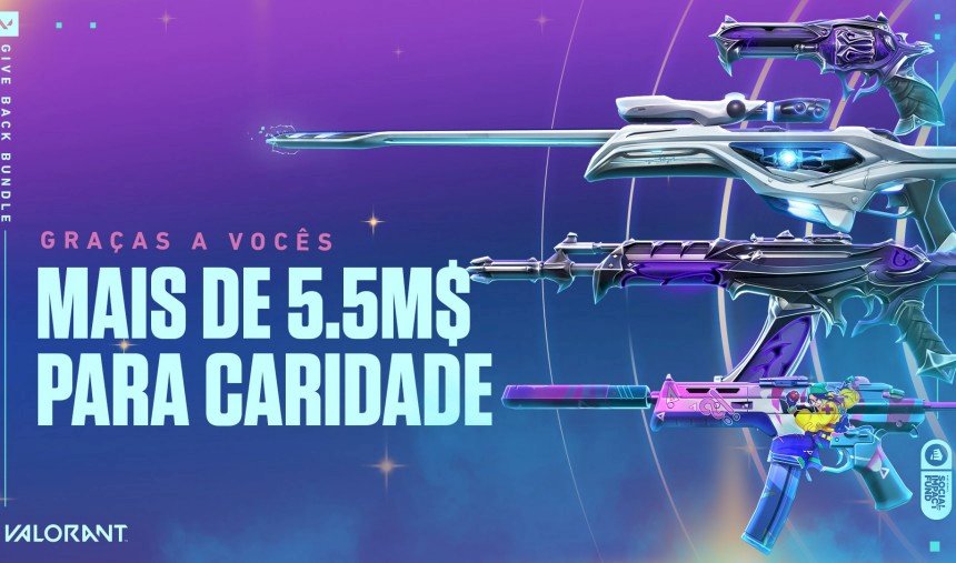 VALORANT consegue angariar $5.5M para caridade