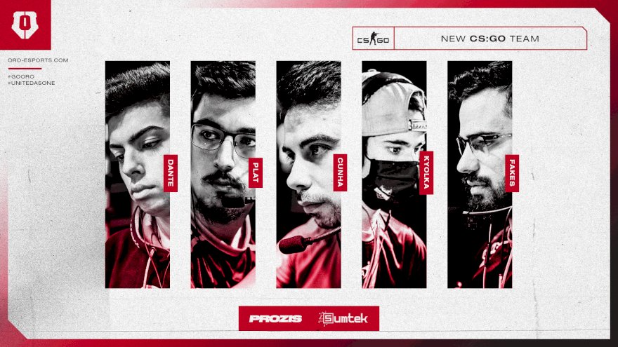 ORO Esports anuncia equipa de CS:GO