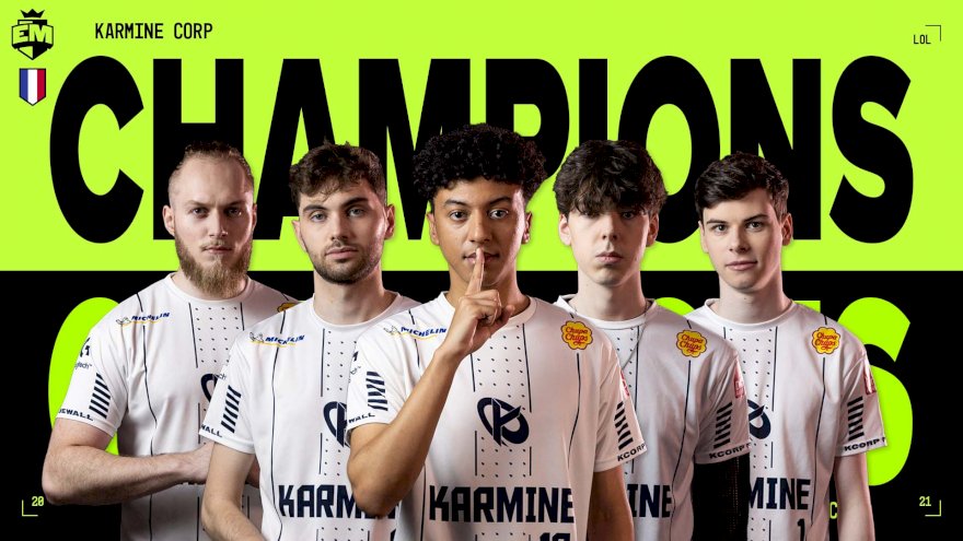 Karmine Corp conquista a European Masters Summer 2021