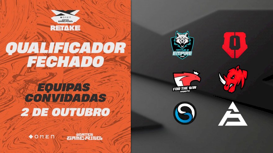 Reveladas as equipas convidadas para o qualificador fechado do OMEN WGR Retake S3