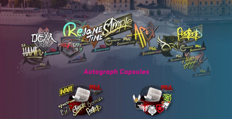 PGL Major Stockholm 2021: Stickers de assinatura já estão disponíveis