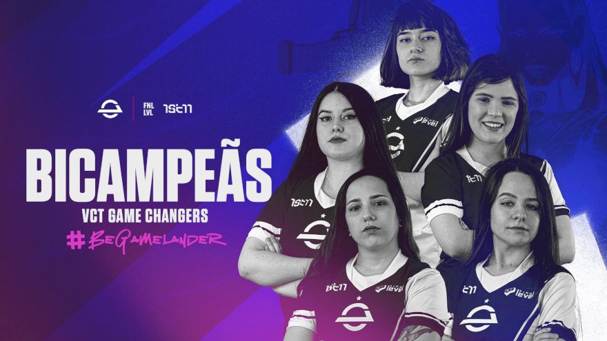 Gamelanders Purple é bicampeã do VCT Game Changers