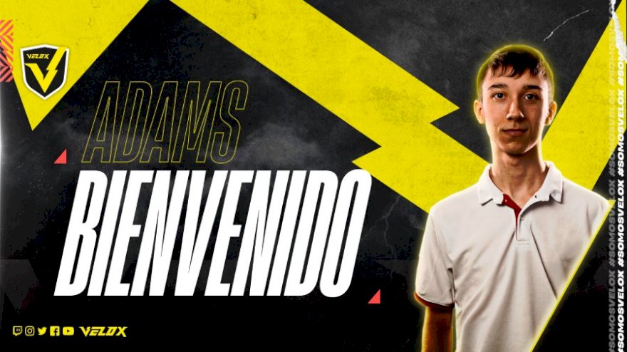 VELOX anuncia entrada de adamS  