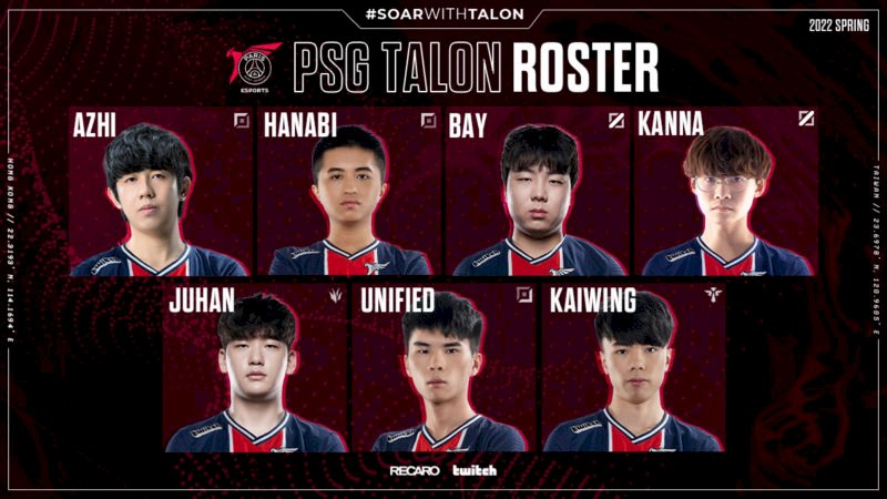 PSG Talon anuncia line up para 2022
