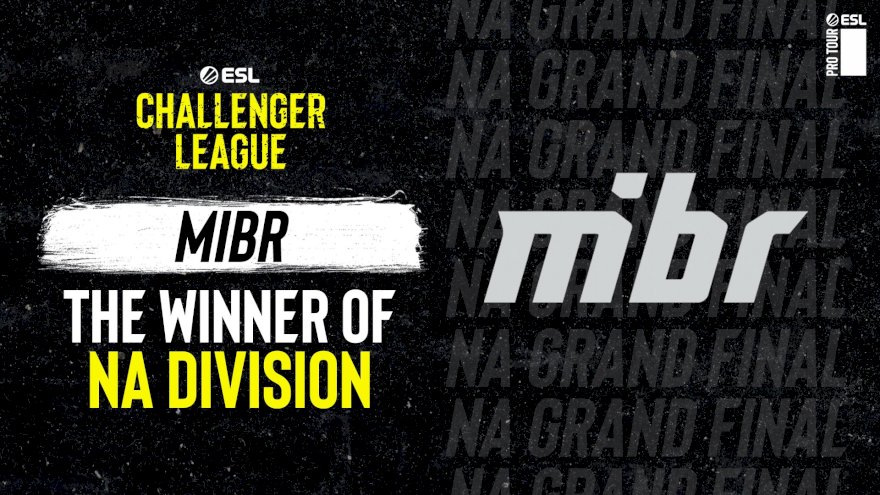 MIBR são os campeões da ESL Challenger League da América do Norte
