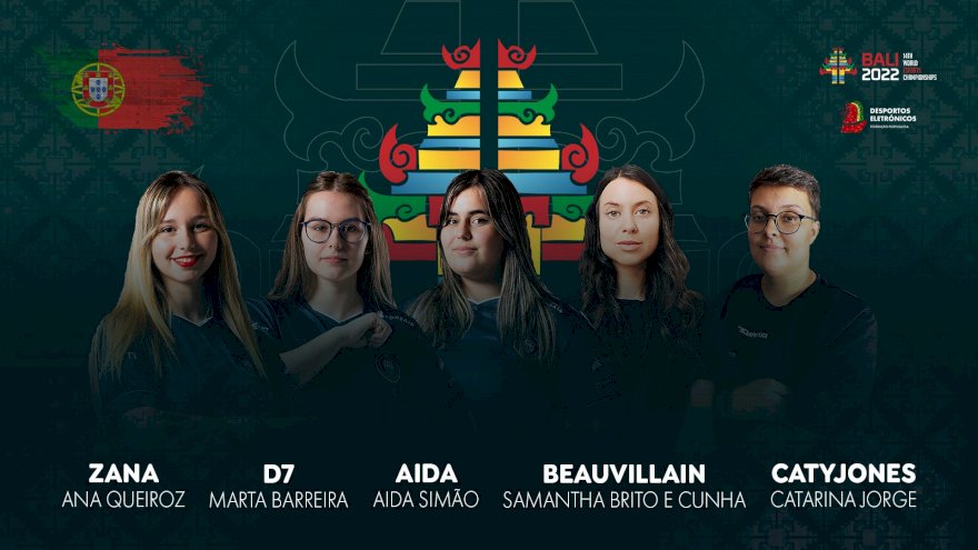 Portugal vai ao mundial feminino de CS:GO