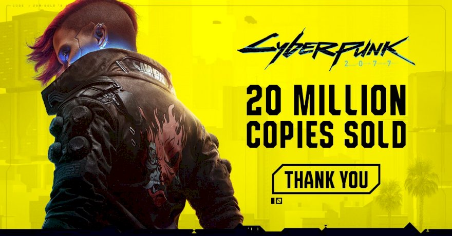 Cyberpunk 2077 já vendeu mais de 20 milhões de cópias