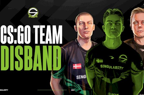 Equipa de CS:GO da Singularity chega ao fim