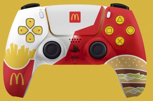 Giveaway de Dualsense personalizado do McDonalds bloqueado pela Sony