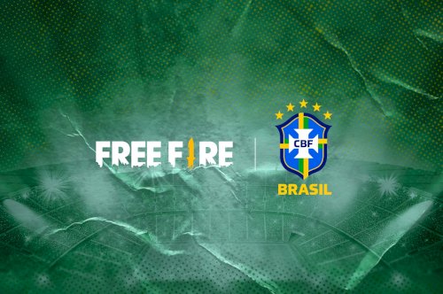 Free Fire patrocina a seleção brasileira de futebol