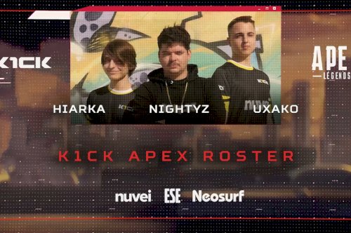 K1CK apresenta a sua equipa de Apex Legends 