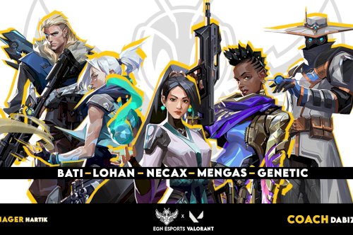 EGN anuncia a sua equipa de Valorant