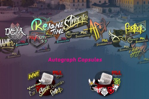 PGL Major Stockholm 2021: Stickers de assinatura já estão disponíveis