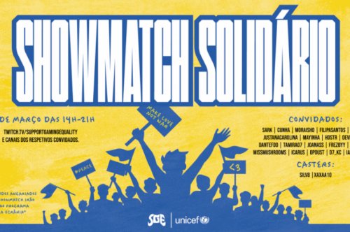 Anunciado Show Match Solidário pela SGE