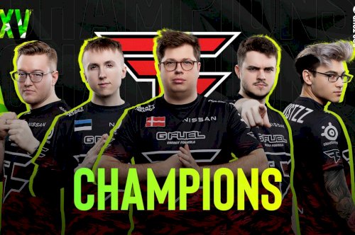 FaZe Campeões da ESL Pro League XV