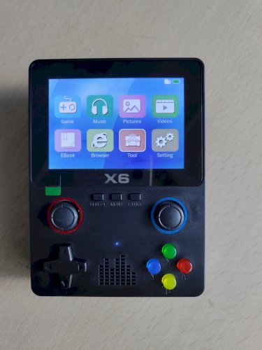 Consola de Mão Retro 10 Mil Jogos Preta
