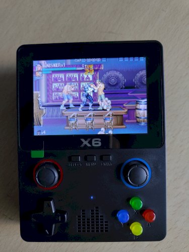Consola de Mão Retro 10 Mil Jogos Preta