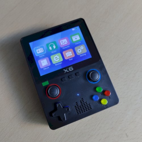 Consola de Mão Retro 10 Mil Jogos Preta