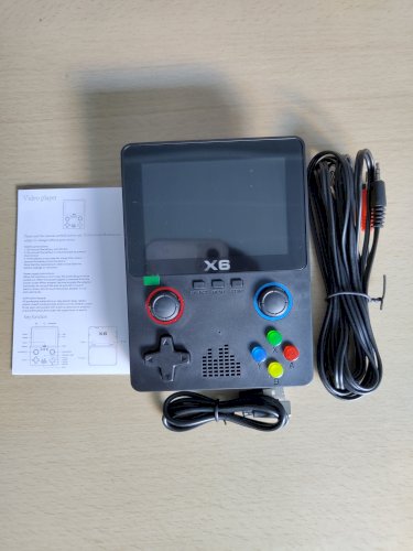 Consola de Mão Retro 10 Mil Jogos Preta